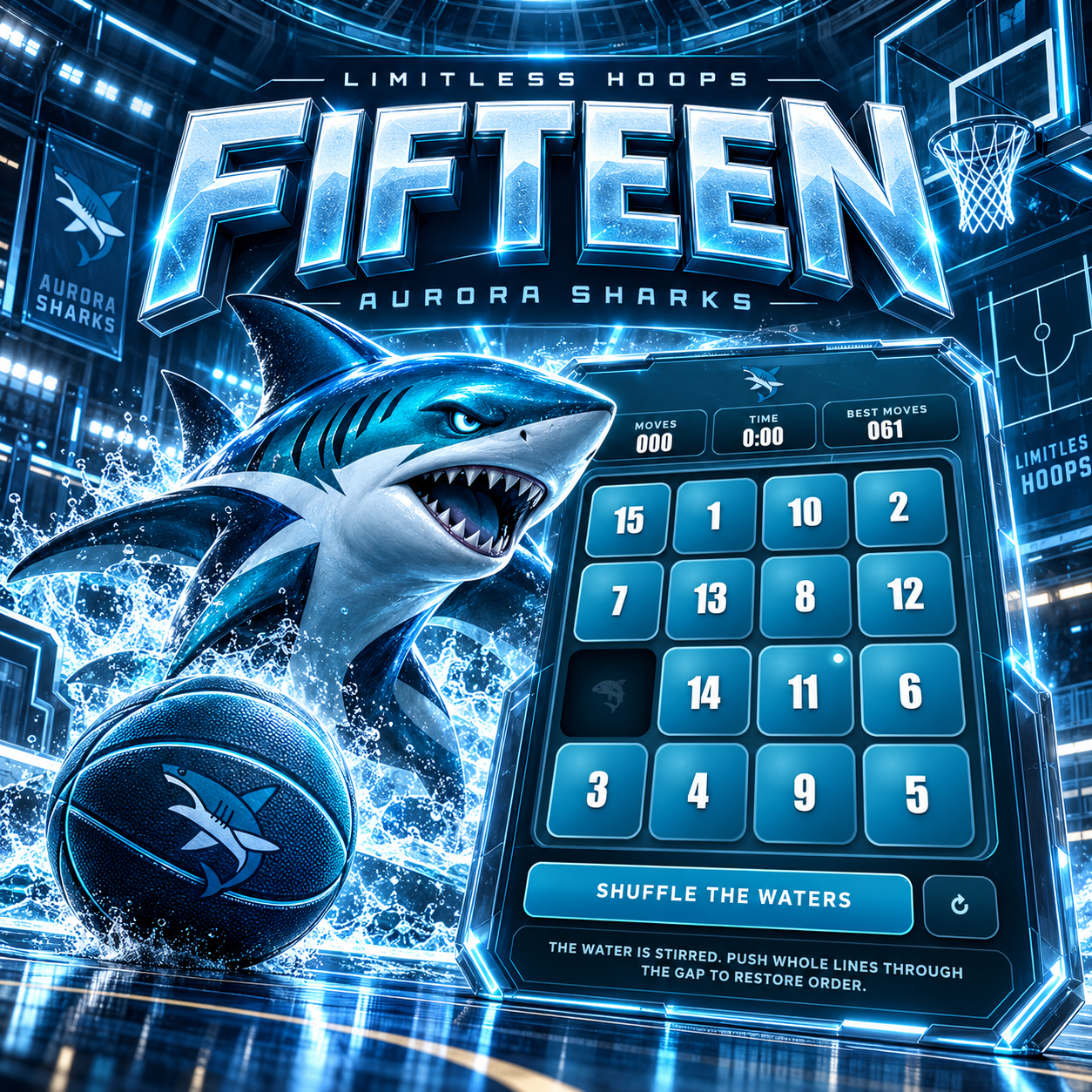 Play Fifteen for Aurora Sharks