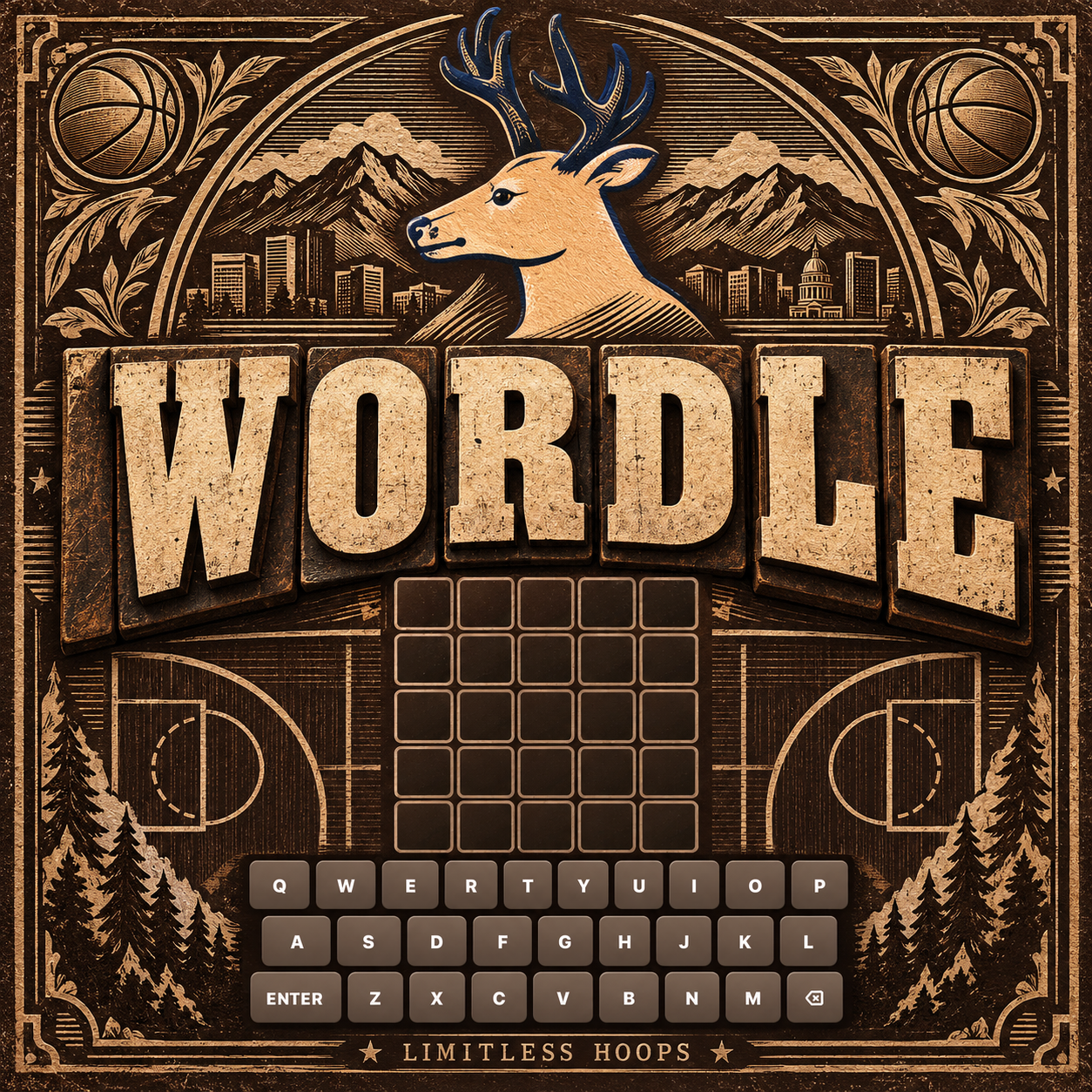 Play Wordle for Denver Bucks